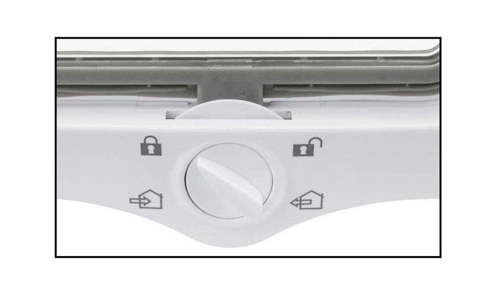 Trixie drzwiczki wahadłowe XXL 4-way z tunelem dla kota, białe/szare