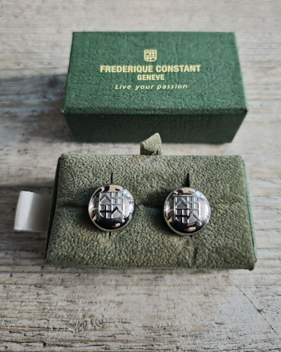 Frederique Constant NOWE spinki MEGA okazja jedyne takie w sprzedaży