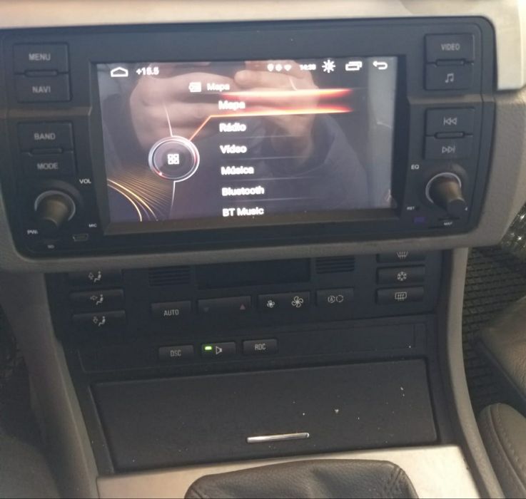 Auto rádio para bmw 320d e46