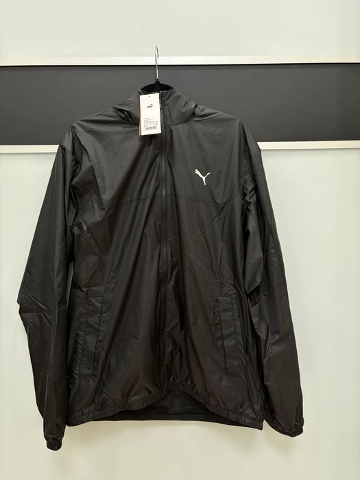 Вітрівка Puma Essentials regular windbreaker чоловіча, чорна