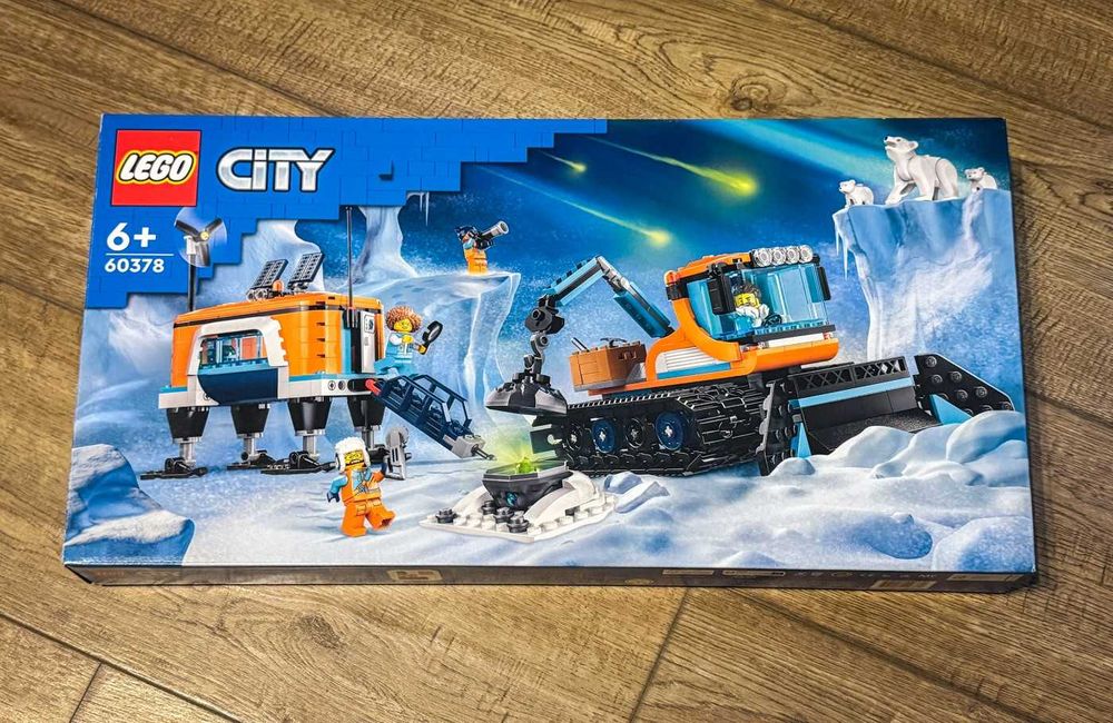 LEGO CITY 60378 Ciężarówka i laboratorium badawcze