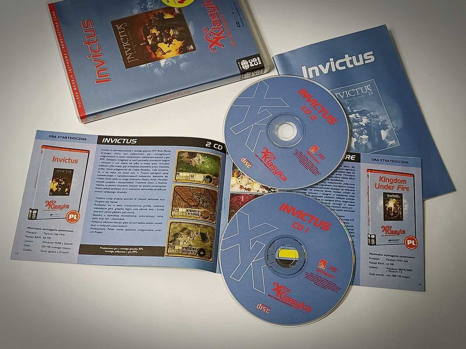 Invictus w Cieniu Olimpu PC PL Extra Klasyka STAN IDEALNY