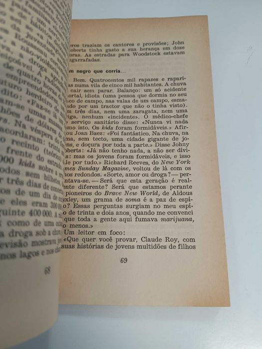Droga-Inferno ou Paraíso?, De Margaret Mead