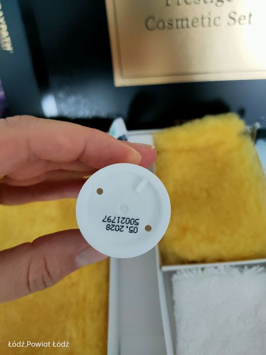 Spa set Raypath z kremem i rekawicami