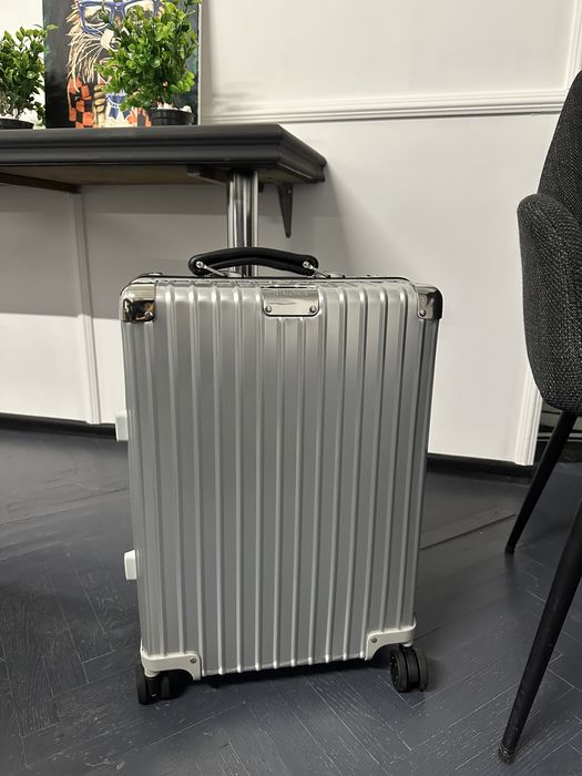 Rimowa Classic flight алюминій валіза дорожна поклажа чемодан