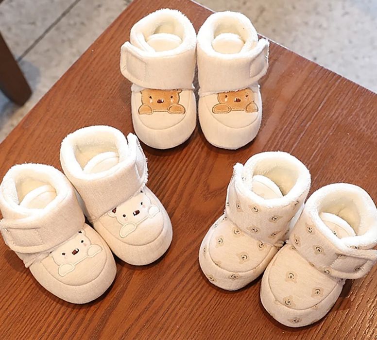 Мягкие детские ботиночки. Пинетки для девочки/мальчика. Пинетки