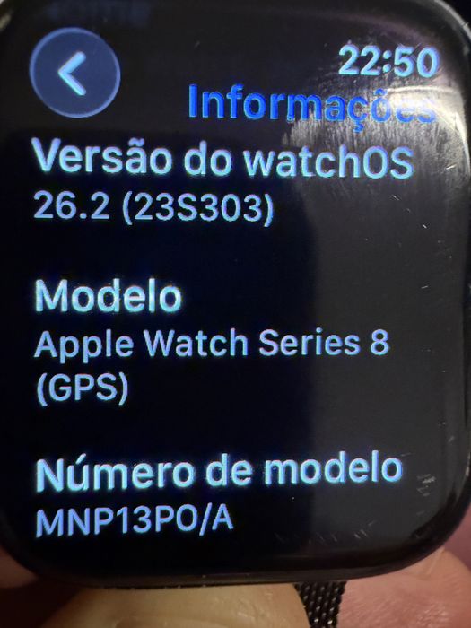 Apple watch series 8 midnight aluminium case 45mm