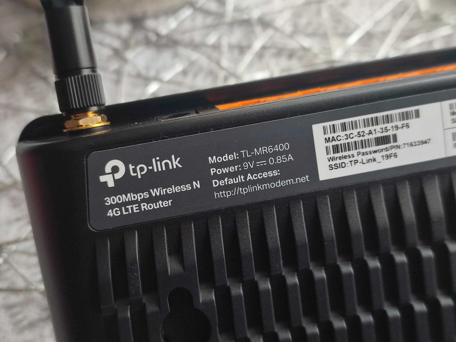 Tp-Link TL-MR6400 4G 300Mbps Router Wi-Fi