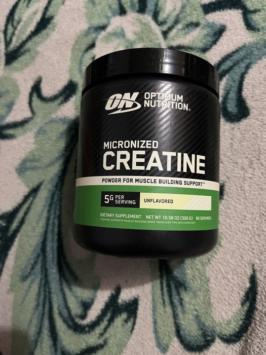 Креатин Optimum Nutrition Micronized Creatine Powder 300г (60 порцій)