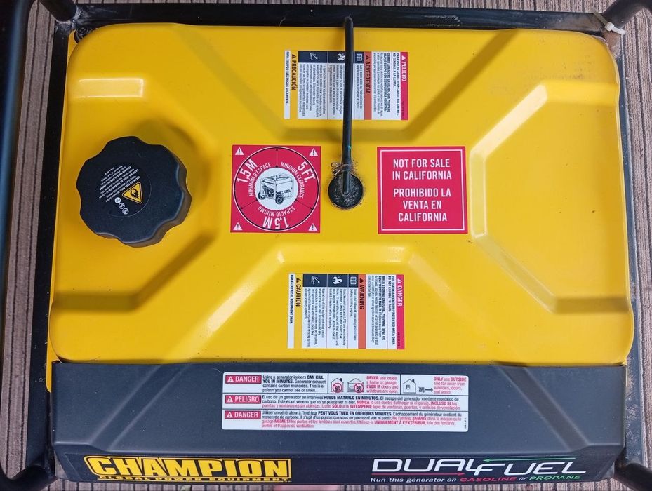Генератор Champion Dual Fuel 4375W США