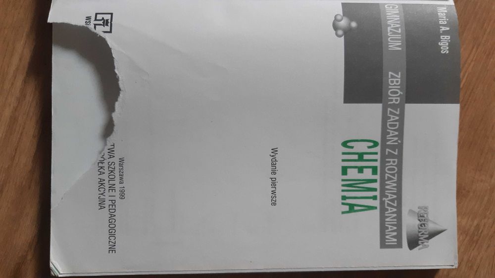 Chemia - klasa 7-8 różne wydania