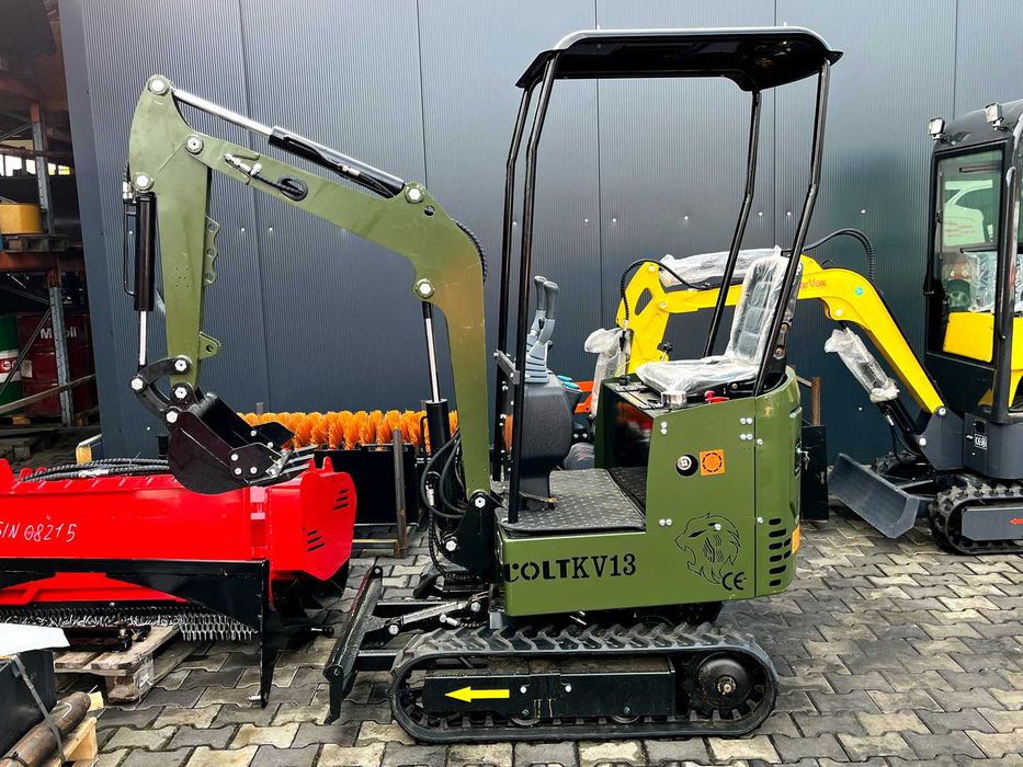 Minikoparka gąsienicowa Captok CK13 1000 kg 1 tona benzyna