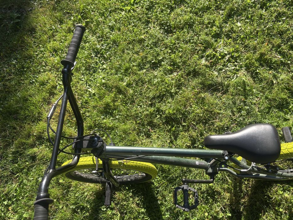 Rower BMX zielony