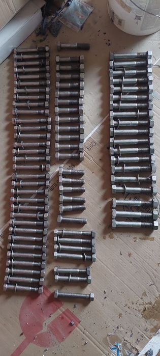 Śruby nierdzewne m20 90mm 140mm m16 120mm