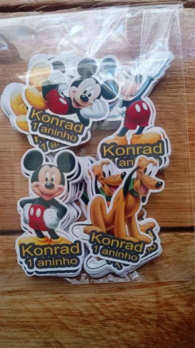 Topper personalizados para bolos