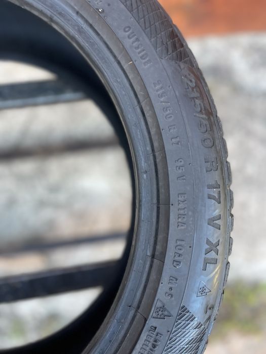 Шини б/у 215/50 r17 Continental