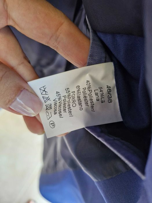 Fato com camisa Suits inc S 46/38 cerimónia casamento