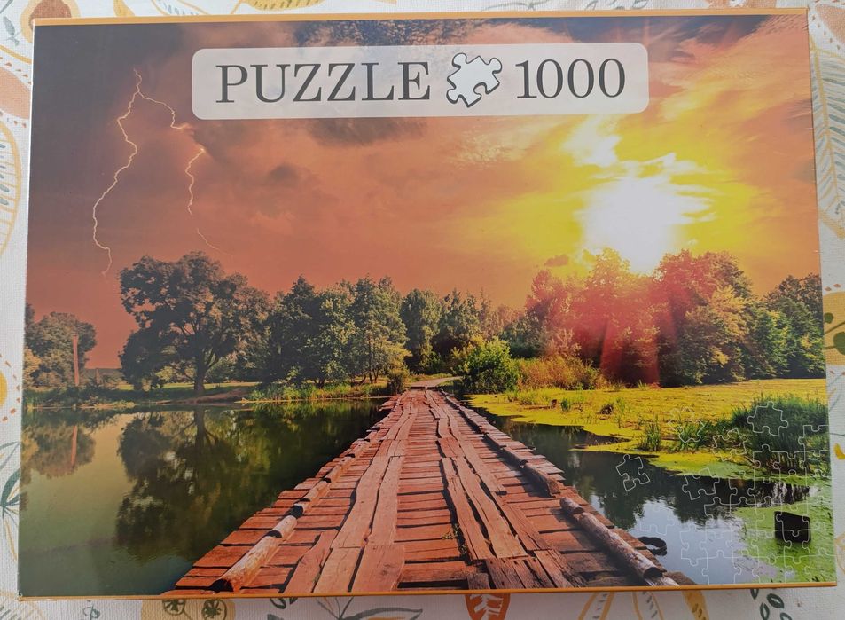 Puzzles 1000 peças