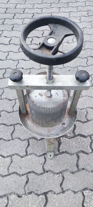 Prensa de mel manual aço inoxidável