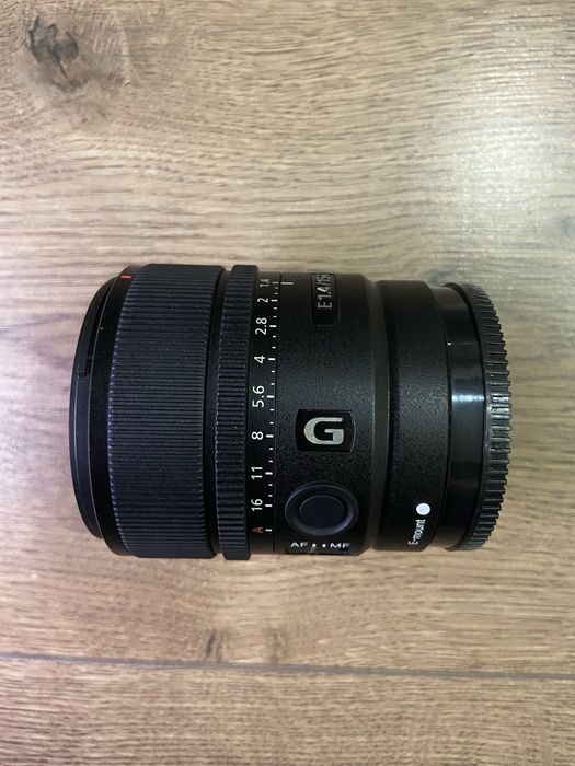 Об'єктив Sony E 15mm f/1.4 G (SEL15F14G)
