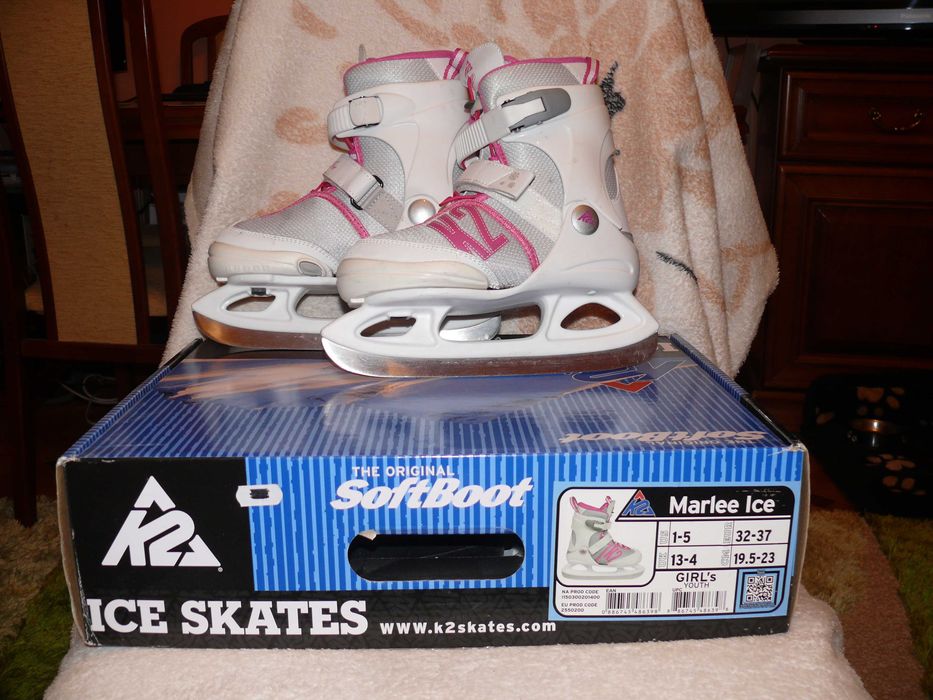 K2 Łyżwy Dziewczęce Regulowane Marlee Ice rozmiar 32-37