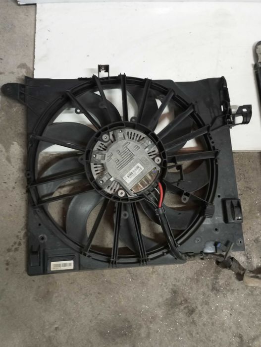 Ventoinha + radiador Jaguar XF 3.0D