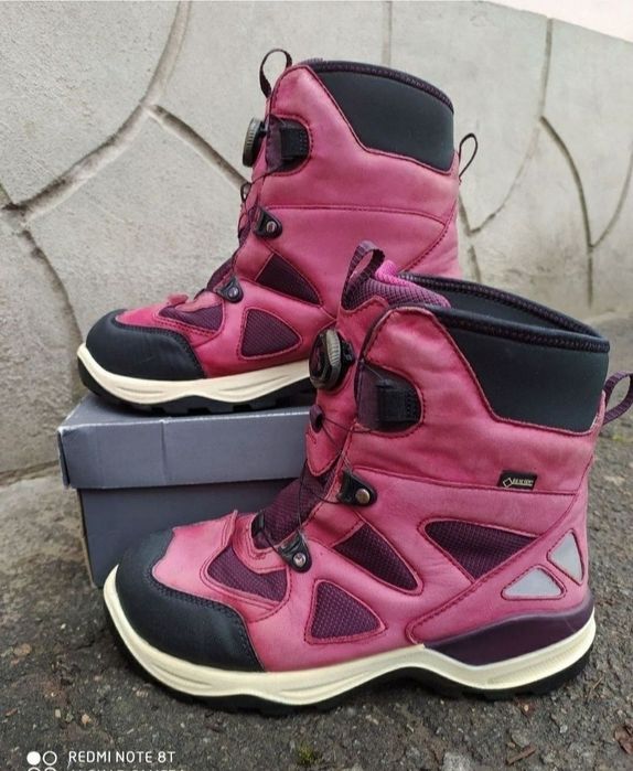 Ecco BOA 38 31 термоботинки на дівчинку зимові чоботи черевики ессо