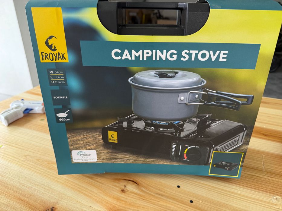 Fogão a gás camping(novo)