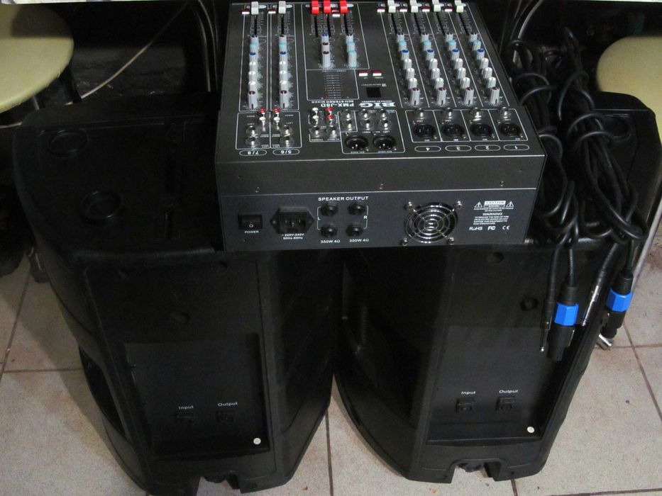 Комплект BIG.. Колонки + Активный пульт.700W