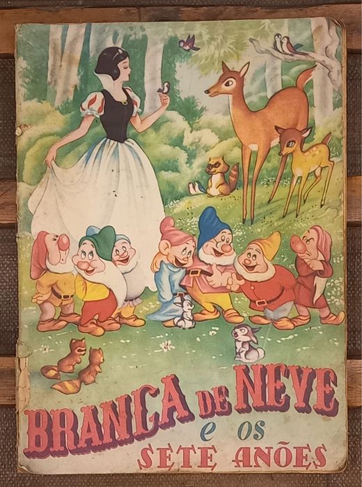 Caderneta completa Branca de Neve e os 7 anoes 1952