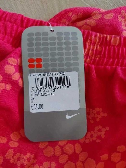 Nike top 168 wiązany M halter neck nowy