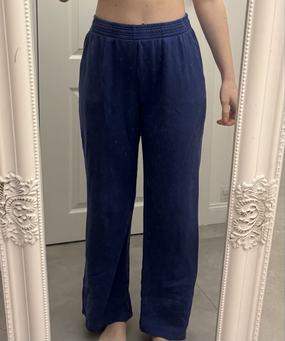 Dresowe spodnie grantowe h&m S