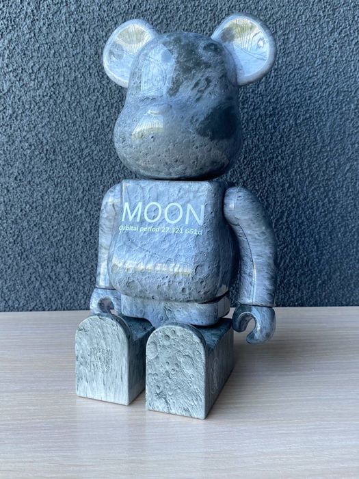 Колекційна іграшка BearBrick Moon 24см (Игрушка на подарок)