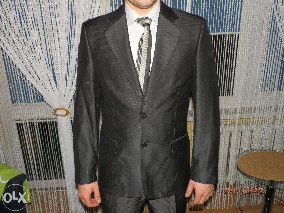 Garnitur firmy eltex 182/100/88 + koszula 42 + krawat