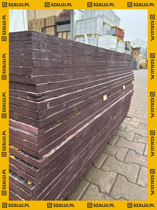 Sklejka topolowa szalunkowa sprzedaż paletowa