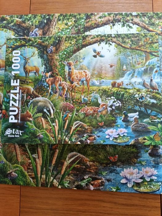 Puzzle Star 1000 Woodland life