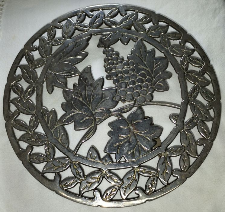 Antiga Base Banhada a Prata Itália