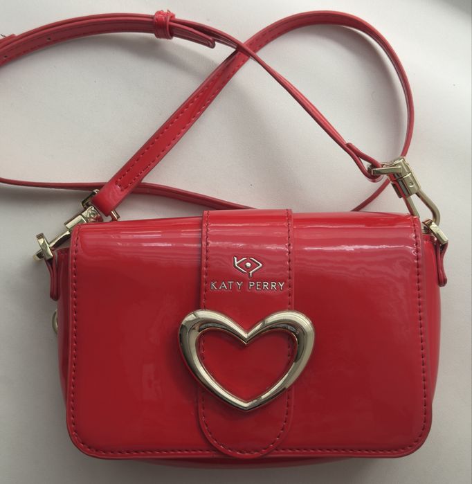 Маленька червона сумка Handbag Katty Perry