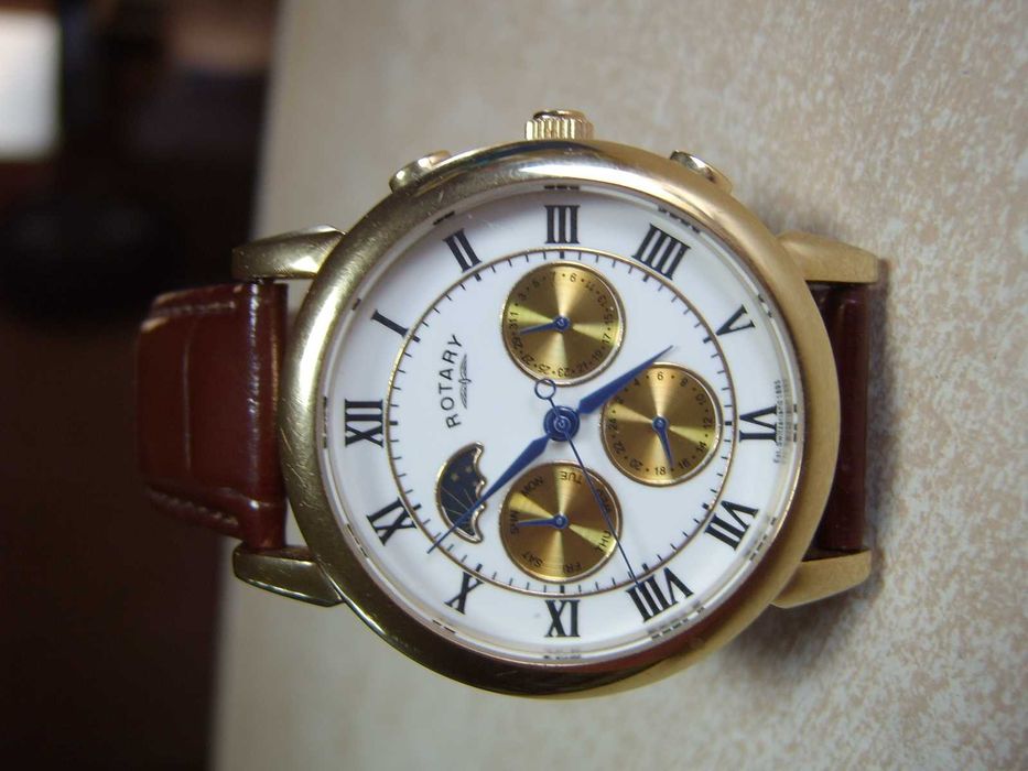 Rotary GS03086/01 Automat zegarek Panda Unisex