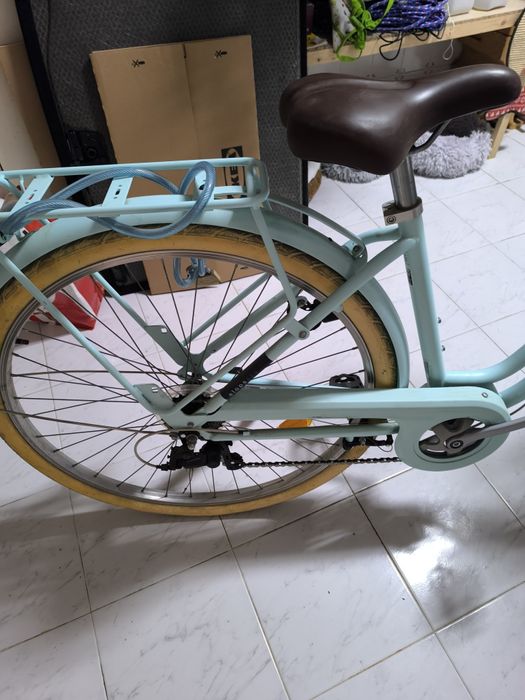 Bicicleta elops verde roda 28 em excelente estado