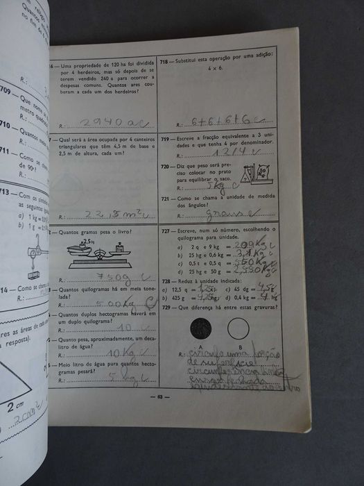Livro Luís Borges - Questões Aritméticas 4ª classe 1945