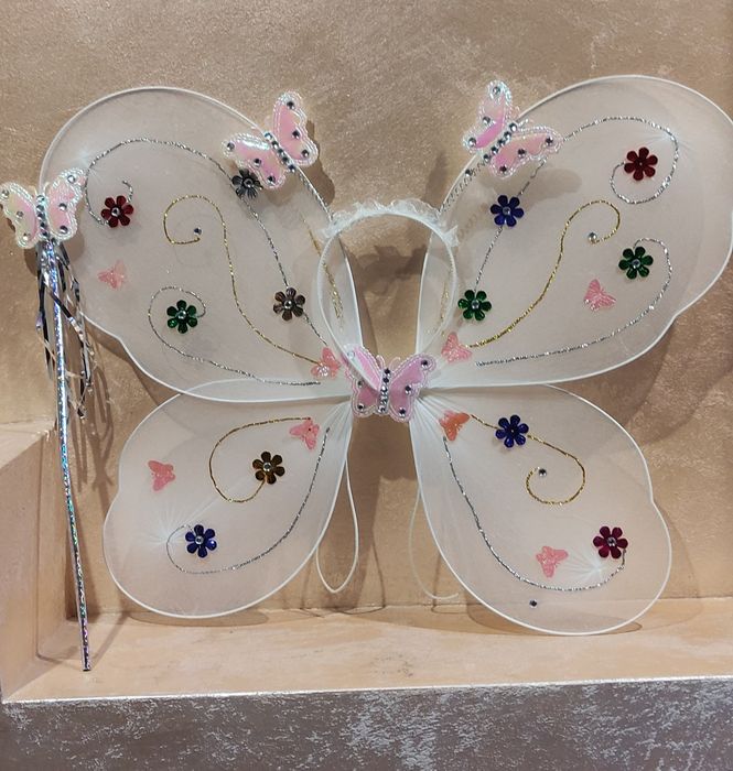 Крила метелика нейлонові кольорові