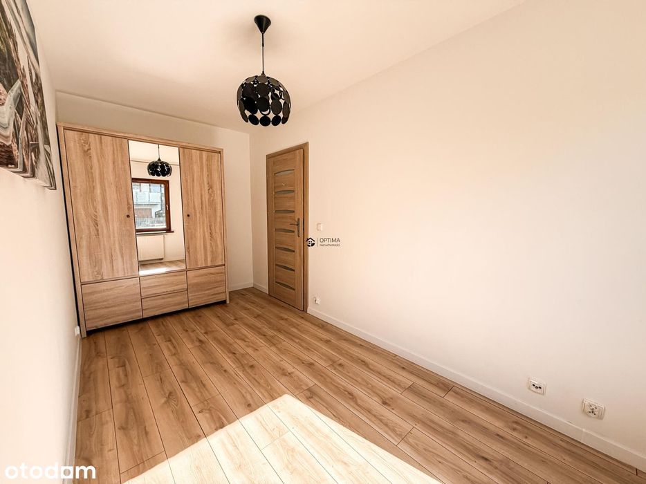 2 pokoje, 41,02m2, miejsce parkingowe, ogródek