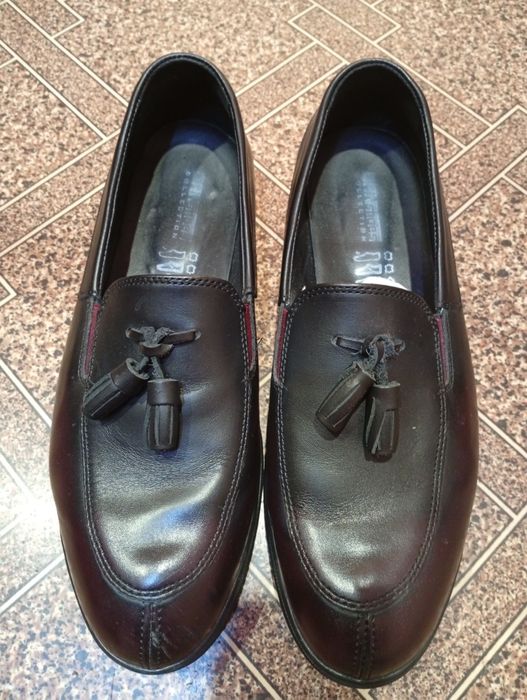 Мужские кожаные туфли .