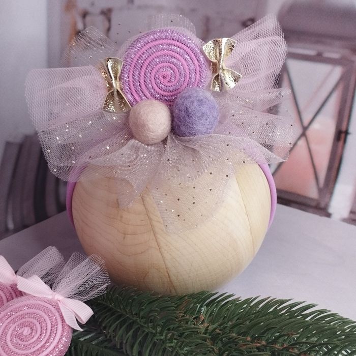 Пов'язка,ободок для цукерки,  цукерка