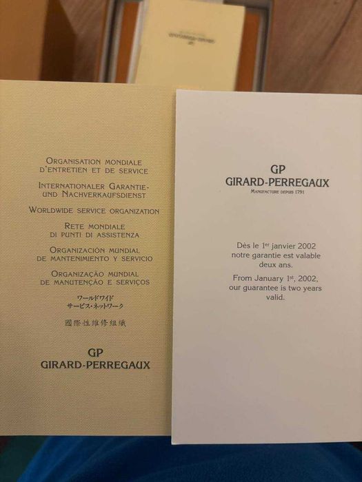 годинник Girard Perregaux ref 7030