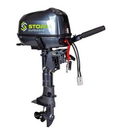 STORM E7L długi elektryczny silnik zaburtowy 48V 5000W 5kW