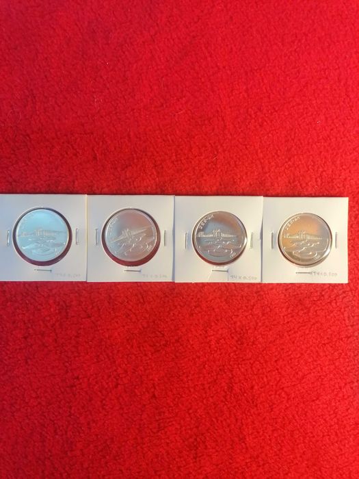 Moedas 500$ Escudos Prata 1995/01 Comemorativas