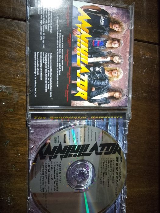 Annihilator never Neverland remaster remasters
