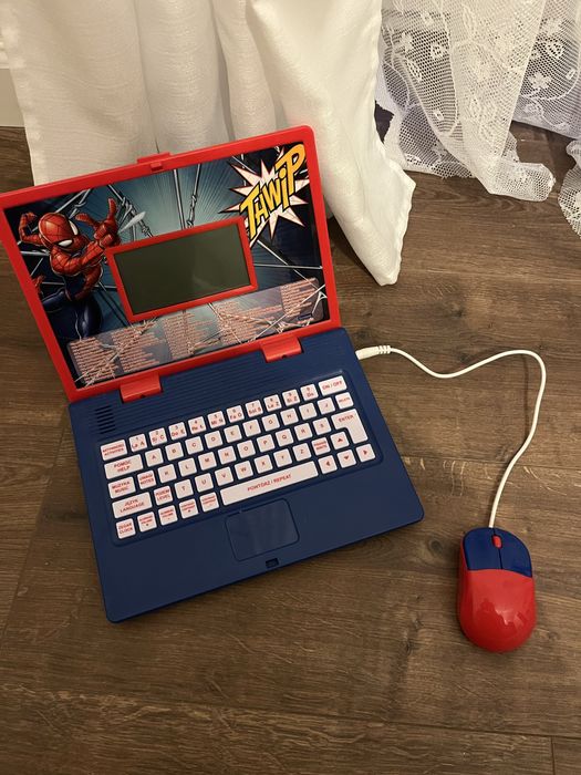 Laptop edukacyjny dla dzieci lexibook spiderman